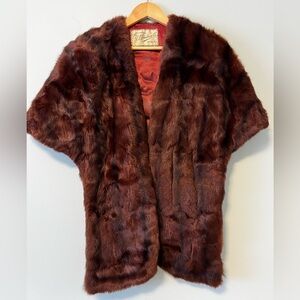 Vintage Hudson’s Fur Shawl